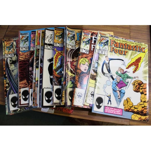 158 - A selection of Fantastic Four comics 1983-86