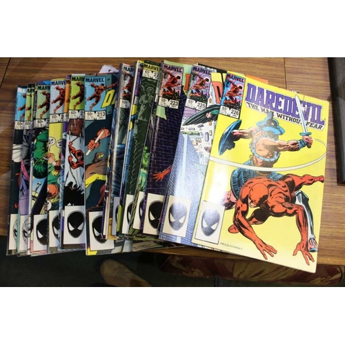 159 - A selection of Daredevil comics 1983-85