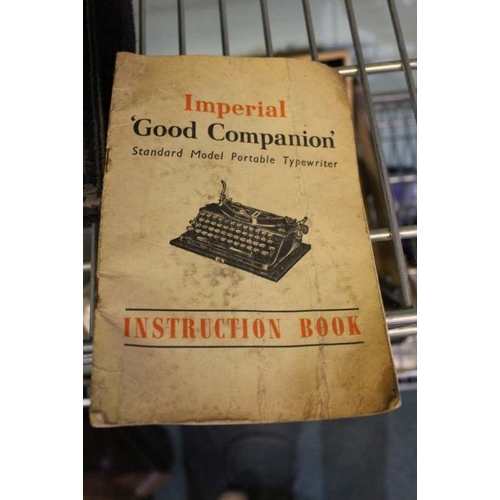 167 - An imperial good Companion portable manual typewriter