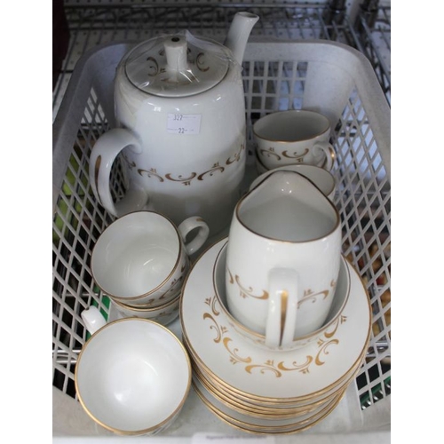 29 - Royal Worcester coffee set 'Verona', for eight settings.