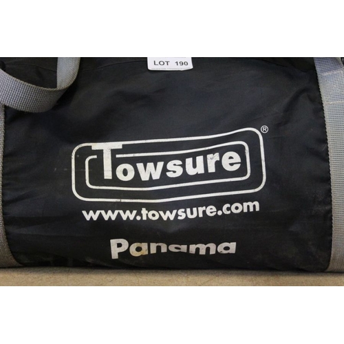 190 - A Towsure Panama awning.