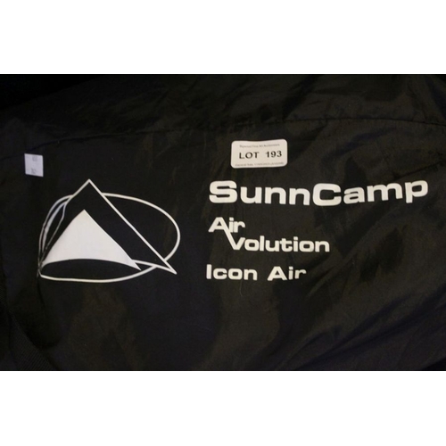 193 - A Sunncamp Air Volution awning.