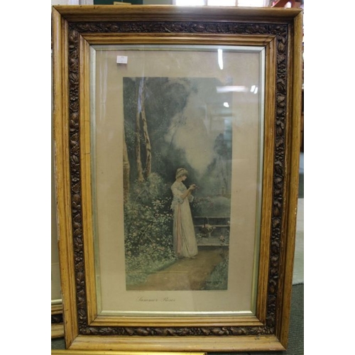 217 - After Hugh Casson, a pencil signed print, Glyndbourne, together with a pair of framed prints 