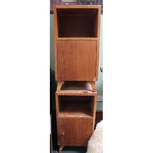 79 - A pair of bedside cupboards.