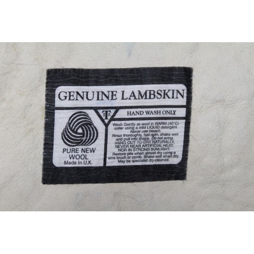 83 - A genuine lambskin.