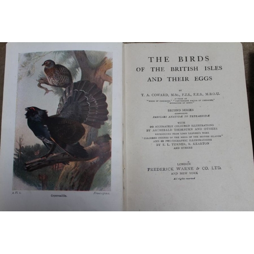 94 - T A Coward, two volumes 'The Birds of the British Isles & their Eggs'