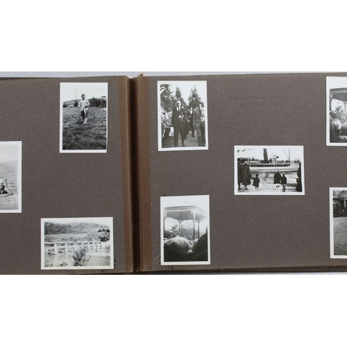 129 - A family photograph album recording a World Cruise 1927