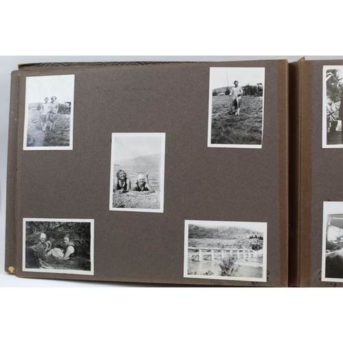 129 - A family photograph album recording a World Cruise 1927