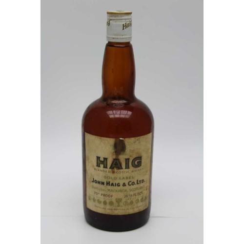 538 - Haig Gold Label Whisky - 70° proof, 26 fl oz, 1 bottle