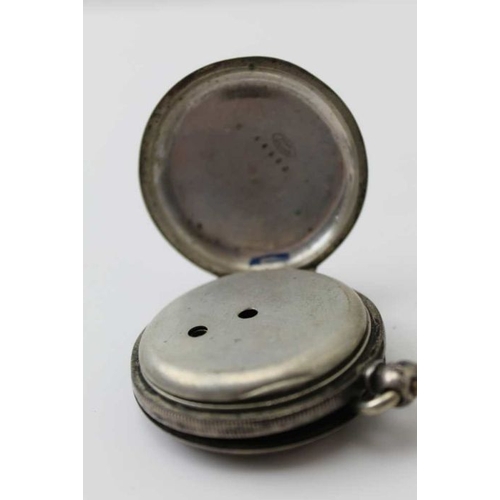 18 - A quantity of silver items, includes sporting fobs, spoons, vesta case, coins, silver mounted cigar ... 