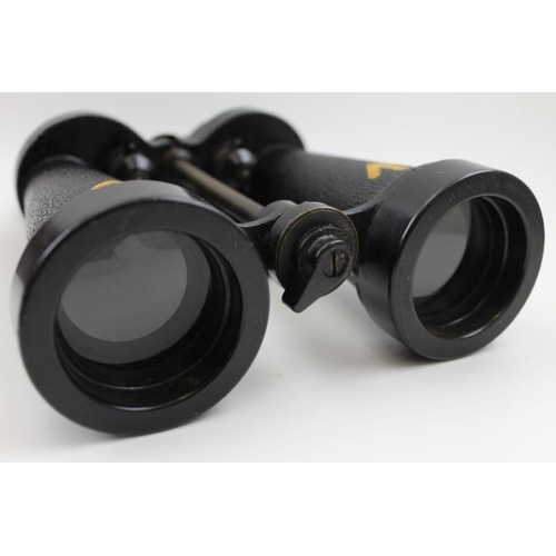 88 - Barn & Stroud CF41 Admiralty binoculars, complete with leather case