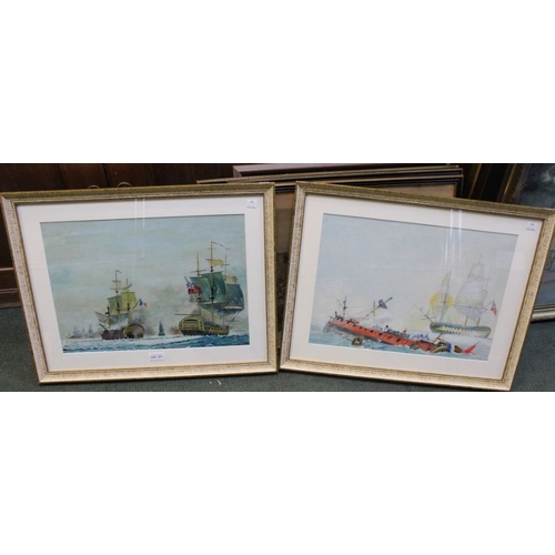 241 - DW Stubbings, a pair of Naval studies