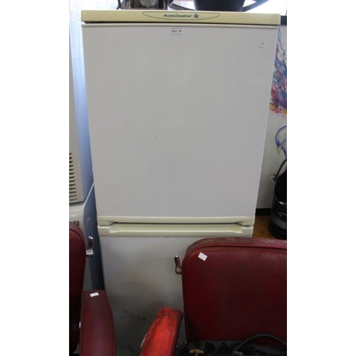 31 - A Kelvinator fridge / freezer