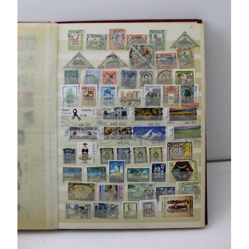 164 - A large stockbook, large number of World stamps, good variety