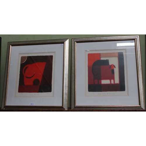 Govinder Nazran - two limited edition framed prints, Sexy Beast 