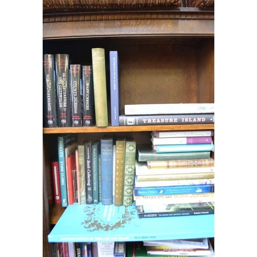 54 - A shelf of eight books to include four volumes, The Buildings of England