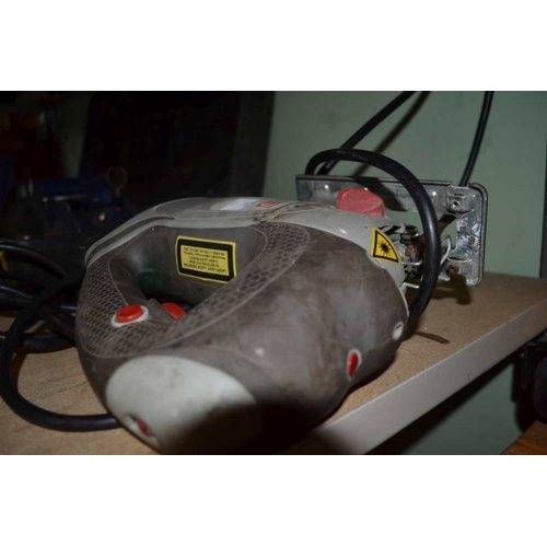 80 - A BL Motor battery powered circular saw with a jigsaw (SOLD AS SEEN)