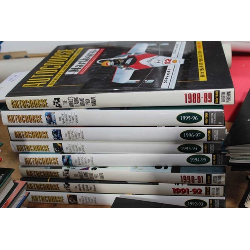 55 - AUTOCOURSE Grand Prix Annual x eight 1988-1997 8 volumes
