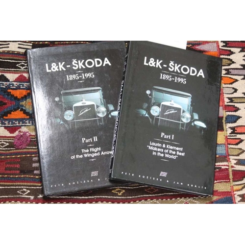 60 - L & K SKODA 1895-1995  Part 1 & 2, Two hardback books by Kozisek & Kralik