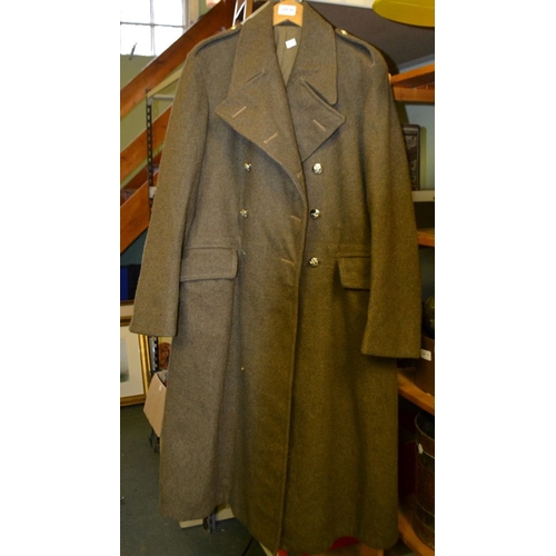 23 - G Glanfied and son 1955 military trench - coat size 10