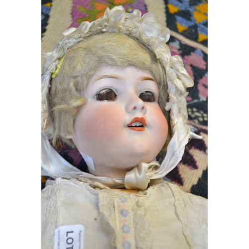 248 - Large antique doll the ceramic head by Armand Marseille -1309 -  A 10 M