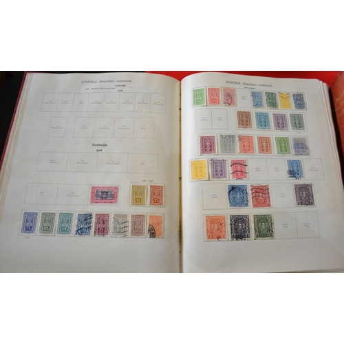 263 - Two 'Ideal' albums of mixed world stamps