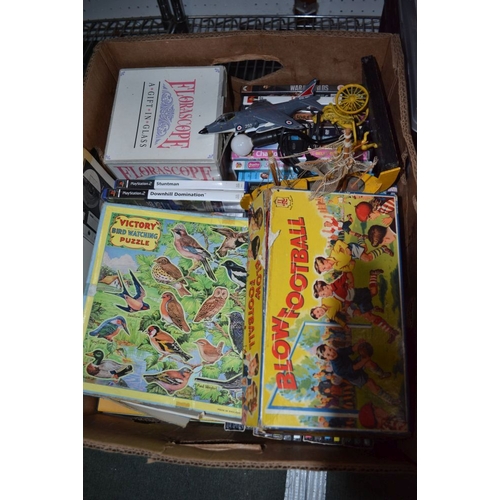 56 - Box of childrens toys/games