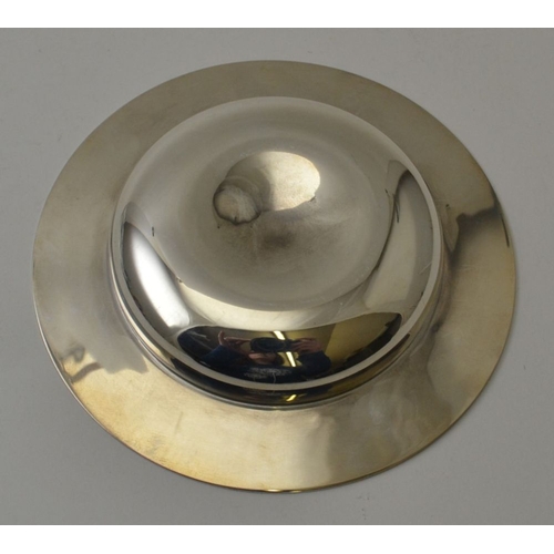 31 - Small modern silver armada dish 85gms