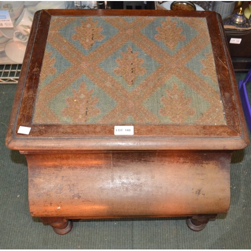 148 - Early 19th century mahogany step commode