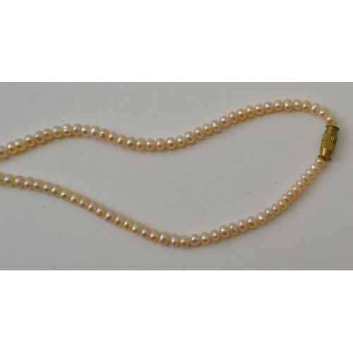 228 - Two cultured pearl necklaces