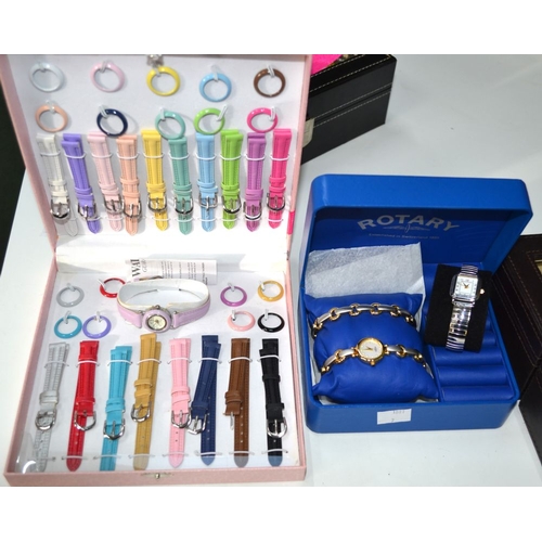 34 - A selection of boxed watches