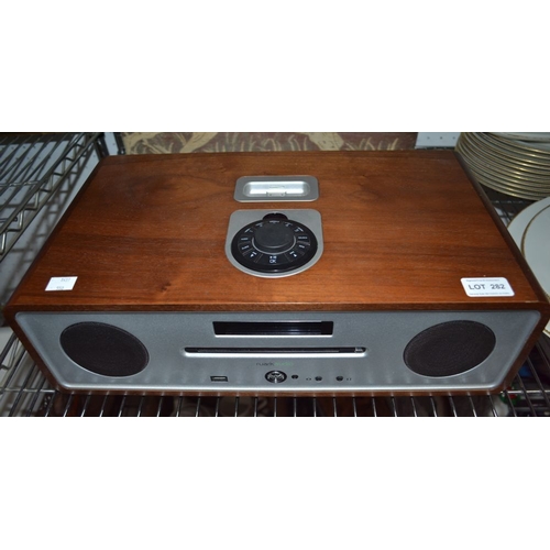 95 - A Ruark Audio CD player, with DAB radio, without cables & broken aerial