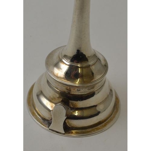 14 - John Emes, a George III silver wine funnel, London 1801, weight: 74g