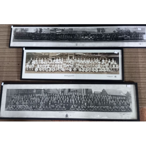 248 - Three framed and glazed old school photographs