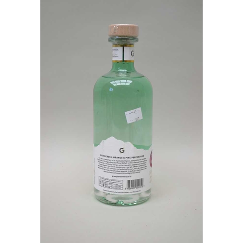 626 - Great Glen Watercress Orange & Pink Peppercorn Gin, 1 bottle