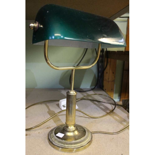 24 - A bankers lamp