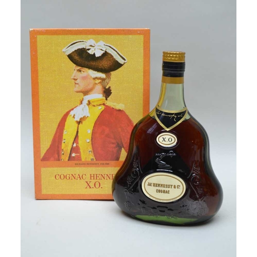 262 - Hennessy XO cognac 1960/70's bottling 70% proof - boxed