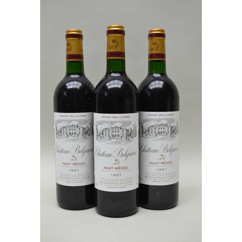 264 - Chateau Belgrave Haut - Medoc 1997 - 3 bottles