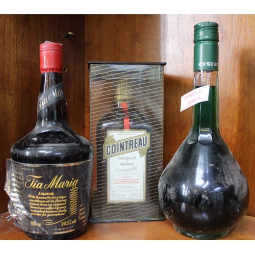 88 - Tia Maria, 1 bottle
 Creme de Menthe, 1 bottle
 Cointreau, 1 bottle