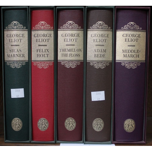 336 - FOLIO SOCIETY - George Elliot five volumes