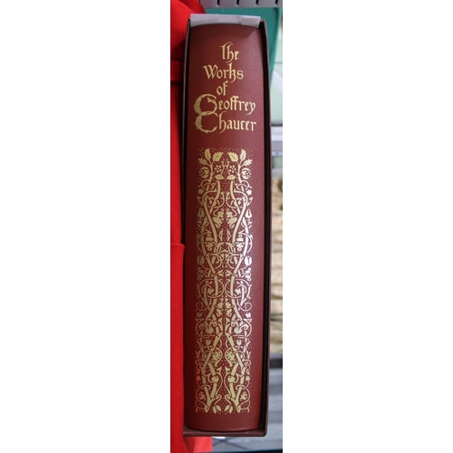 340 - FOLIO SOCIETY - The Works of Geoffrey Chaucer, the Kelmscott Chaucer 2008 edition