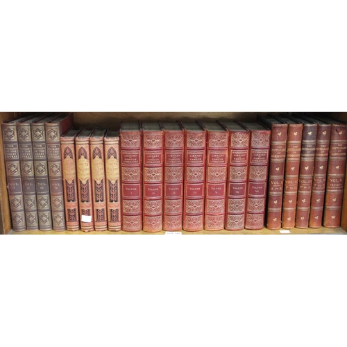 341 - A shelf of decorative bindings to include Poetry of Scotland, Great Operas etc