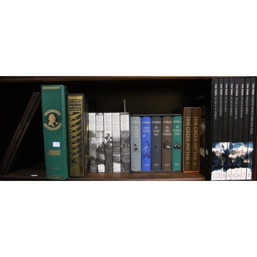 10 - FOLIO SOCIETY A shelf of mainly Folio Society titles and others