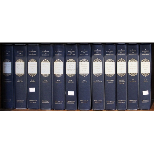 15 - FOLIO SOCIETY A History of England 12 volumes in slipcases