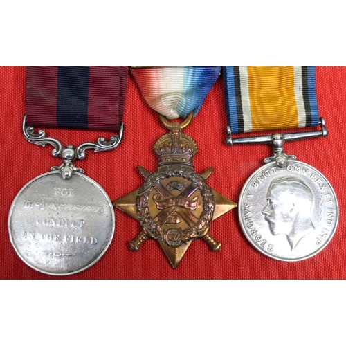 229 - A First World War medal group, including one 