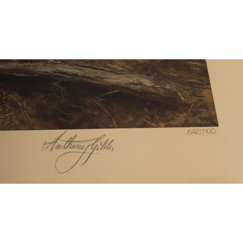 28 - A large signed limited print 