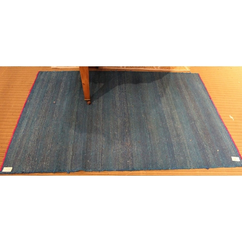 31 - A modern blue floor covering