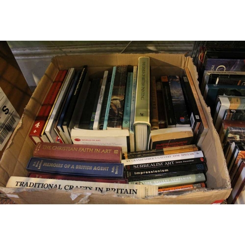 54 - Two Boxes of mainly Art History and reference books, exhibition catalogues etc