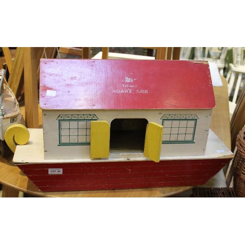 96 - Tri-ang wooden model of Noah's Ark