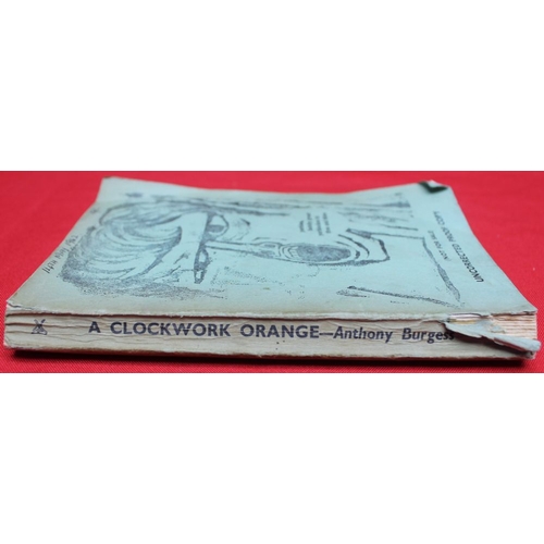 107 - A Clockwork Orange by Anthony Burgess. Uncorrected proof copy in original paper wrappers.